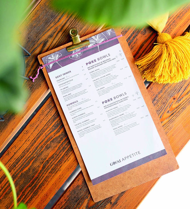 Menu Design