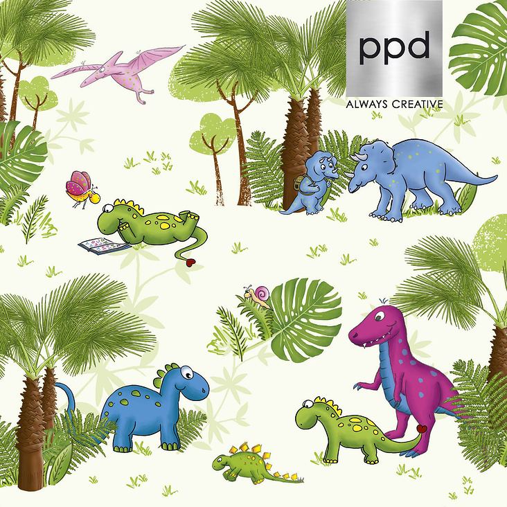 Dinos  – Napkin – ppd Paperproducts Design GmbH