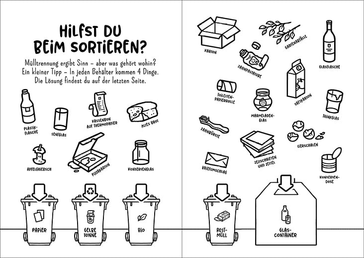 Vorlese-Malbuchreihe Artensiv kids – Malbuch Umwelt Spielmoment