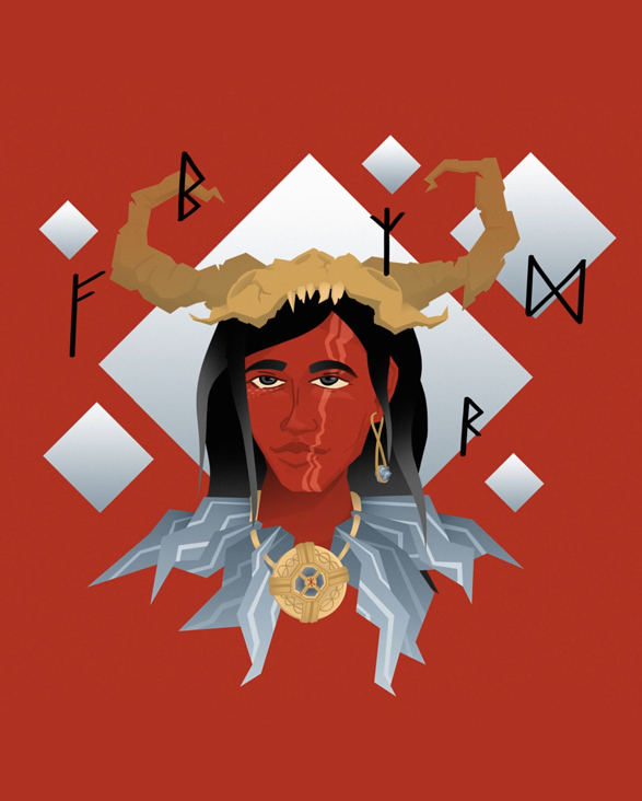 Character Design – Tribal | Digital Art