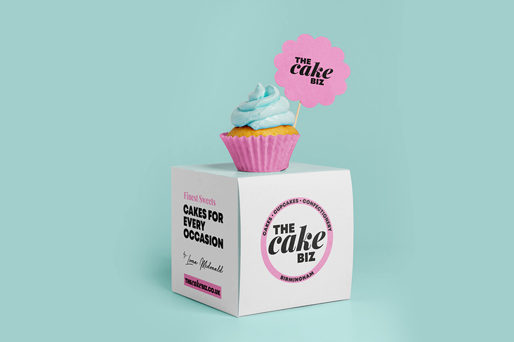 Packaging Design für the cake biz