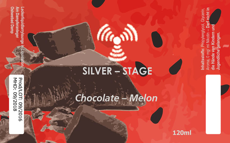 Silver Vape Design Chocomelon