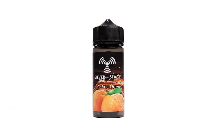 Silver Vape Mockup Cola Orange