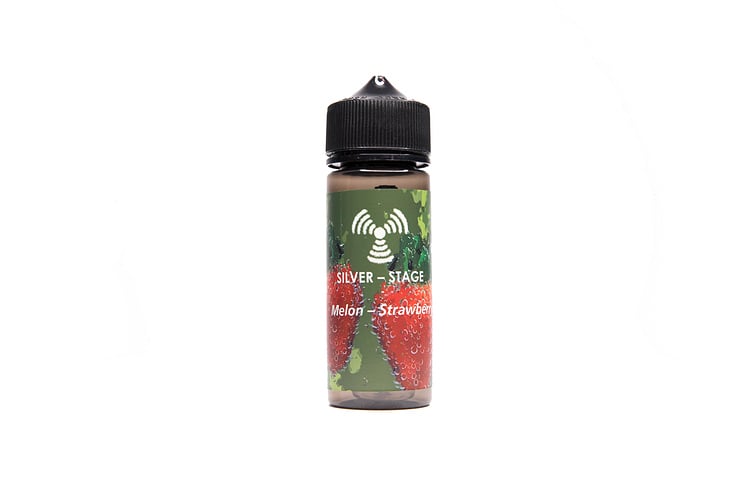 Silver Vape Mockup Melon Strawberry