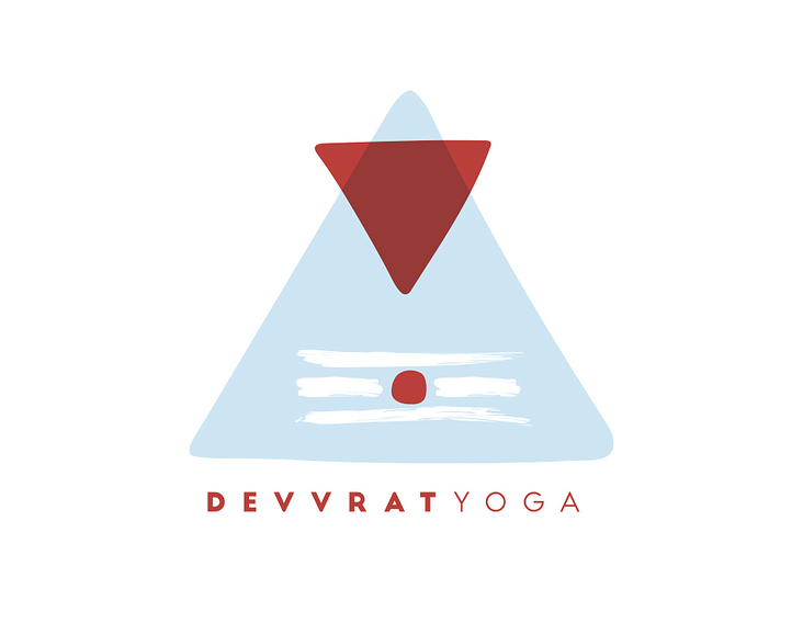 Logo-Entwicklung für die Yoga-Schule Devvrat Yoga – Indien