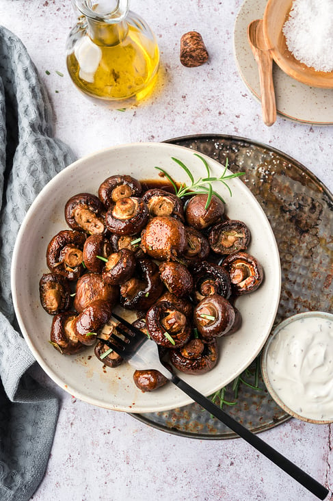 Champignons aus dem Airfryer