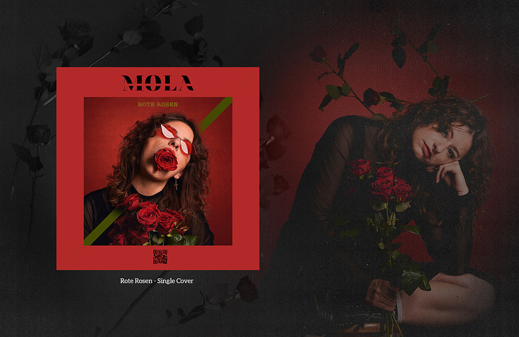 MOLA „Rote Rosen“  Single Cover