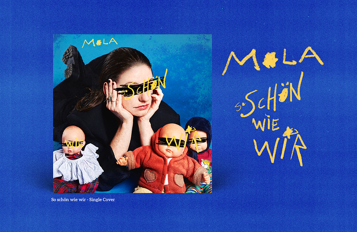 MOLA „So schön wie wir“  Single Cover