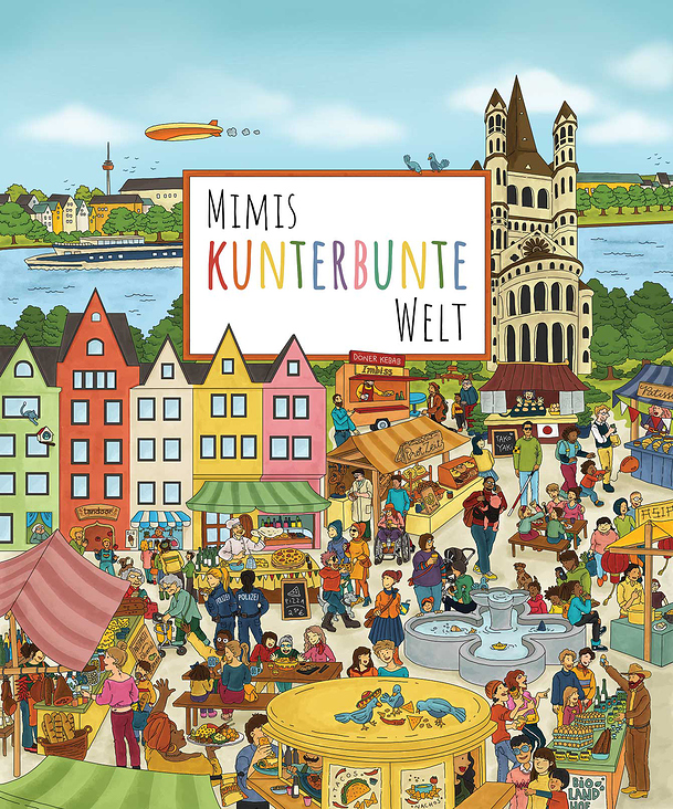 Mimis Kunterbunte Welt – Umschlag
