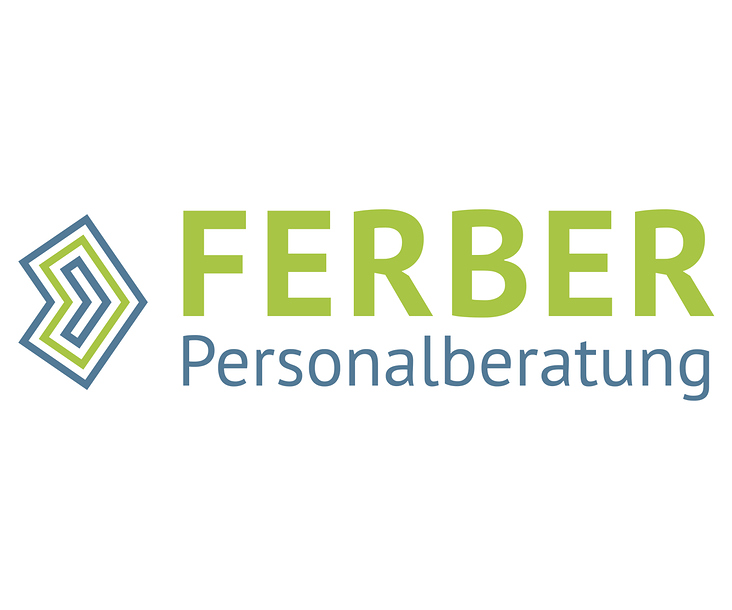 Logo-Redesign für Ferber Personalberatung, zweizeilig