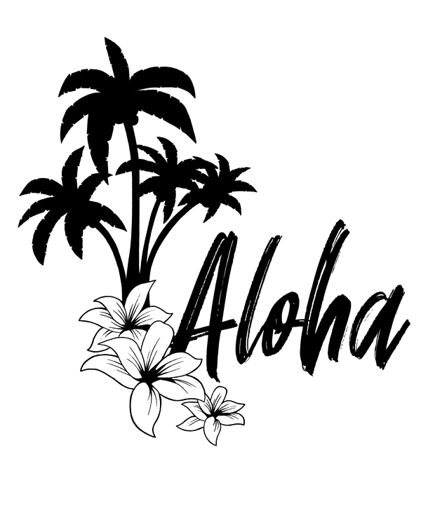 Aloha T Shirt Design