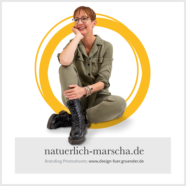 Portraitfotos für die Website natuerlich-marscha.de