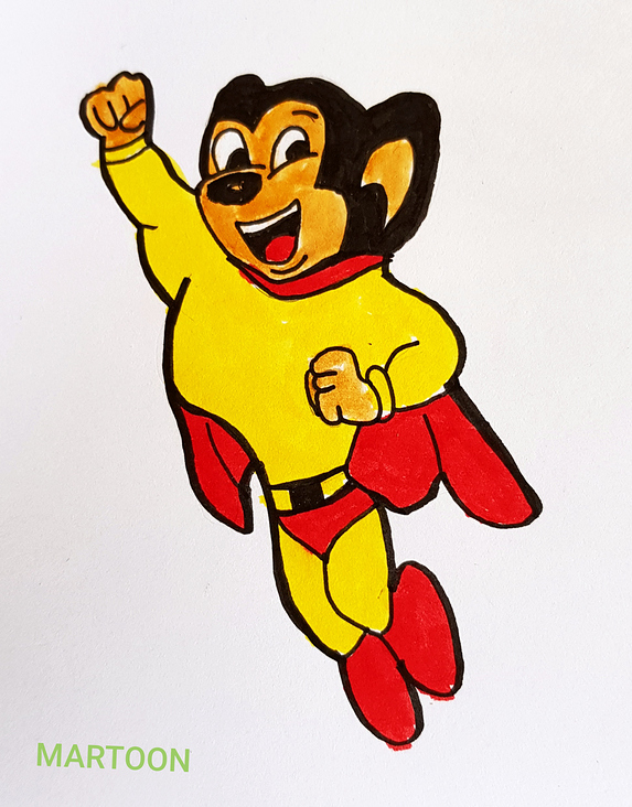 Sketchtember 21 – Nr.1 – Thema: Mighty Mouse