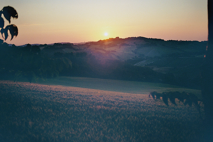 Sonnenuntergang Ancona