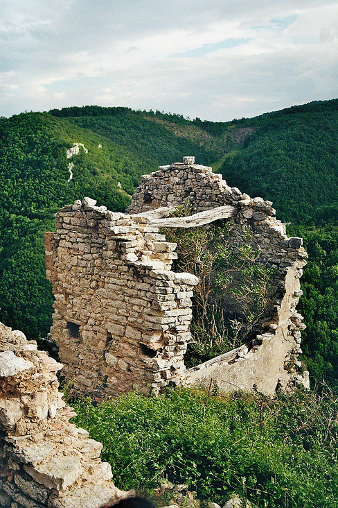 Ruine auf dem Berg