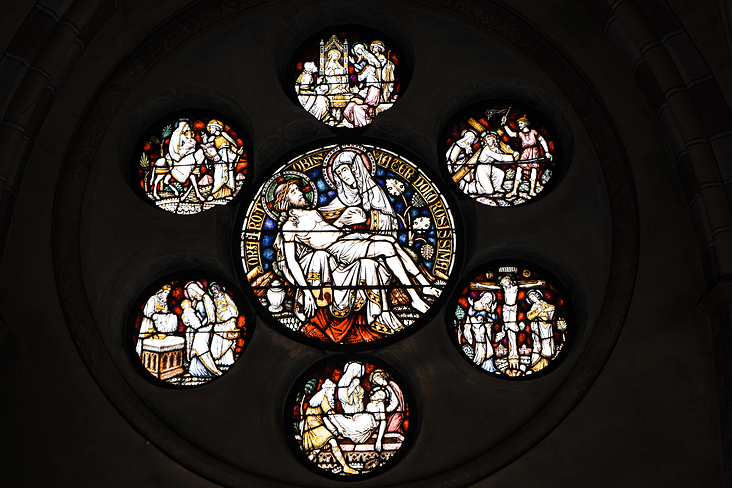 Fenster der Kapelle am Altenberger Dom