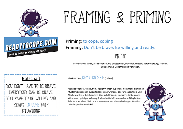 Projekt: Ready to Cope Bsp. Framing & Priming