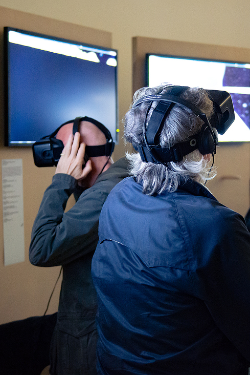 Oculus Rift im Deutschen Architekturmuseum