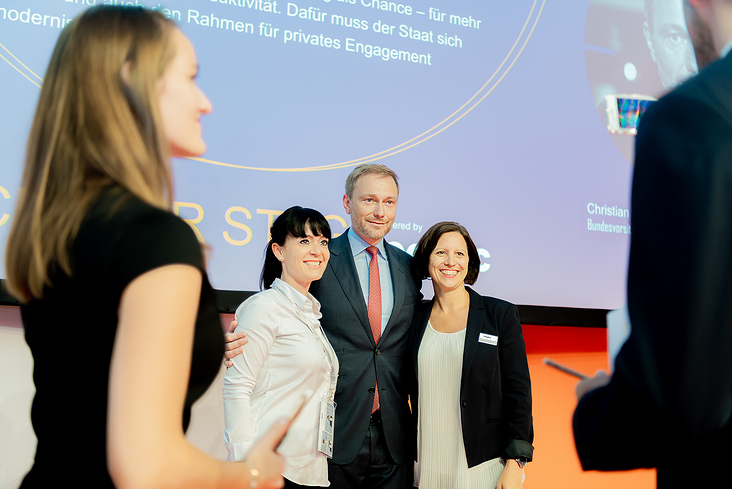 Christian Lindner auf der Messe Servparc in Frankfurt