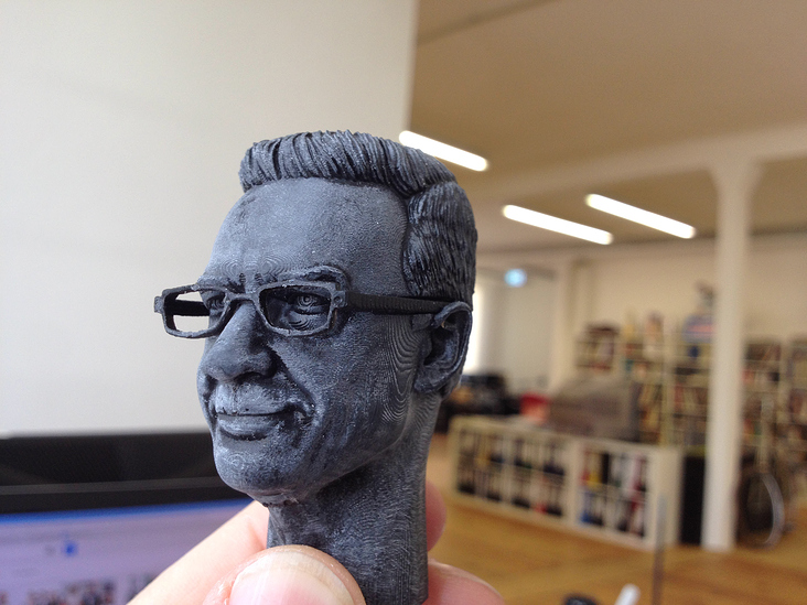 Kopf als 3D-Print