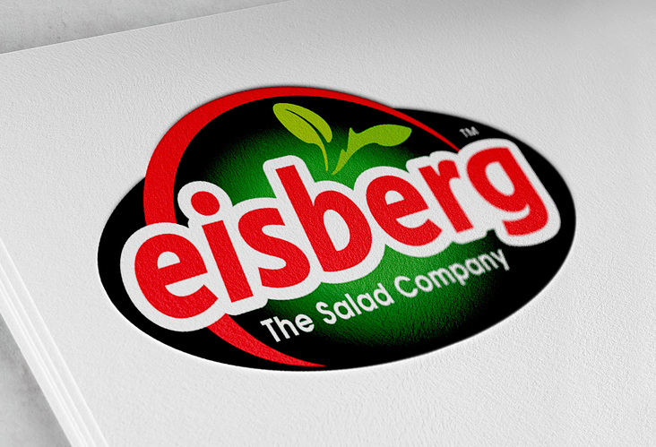 Logogestaltung für Eisberg