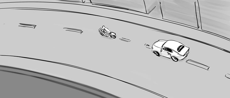 Alpine x MV Agusta – Storyboard – Commercial