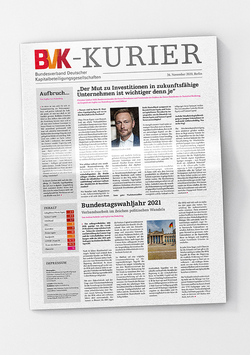 Zeitschrift für BVK aus Berlin