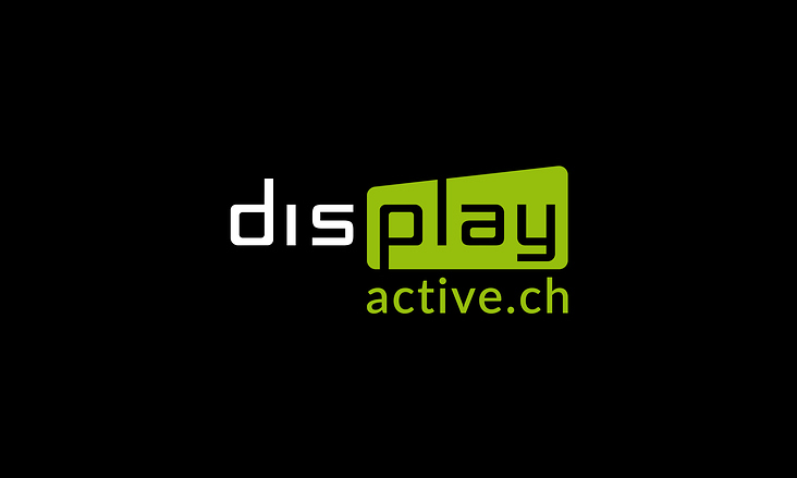 DisplayActive – Logo Entwicklung