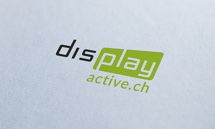 DisplayActive – Logo Entwicklung