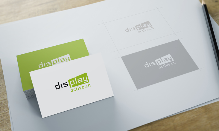 DisplayActive – Logo Entwicklung