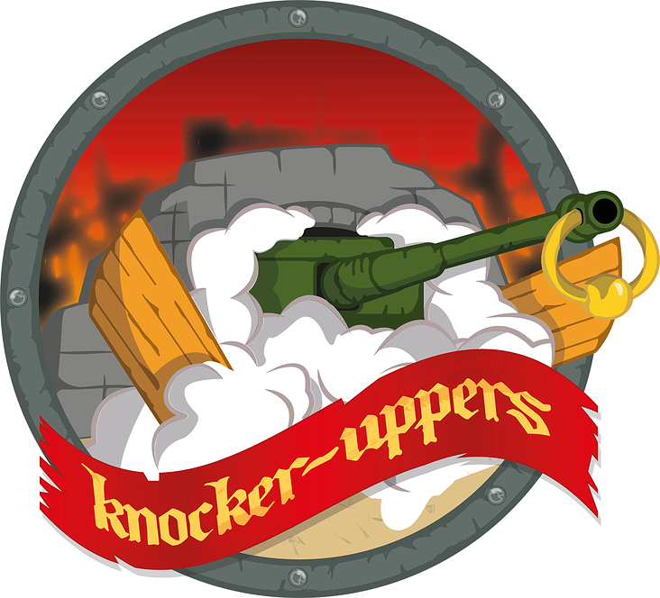 Logodesign „Knocker-Uppers“