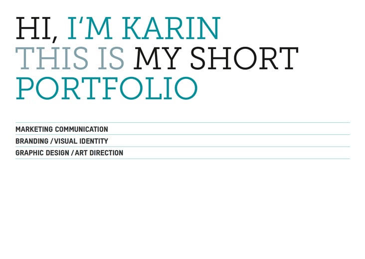 Karin Gleichner Short Portfolio