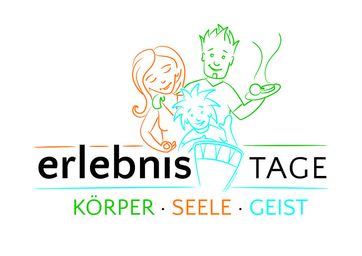 Erlebnistage Körper, Seele, Geist – Logo für Gesundheitsmesse