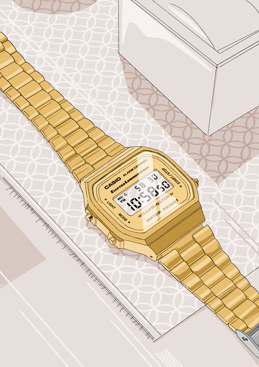 Produkt Illustration / Casio