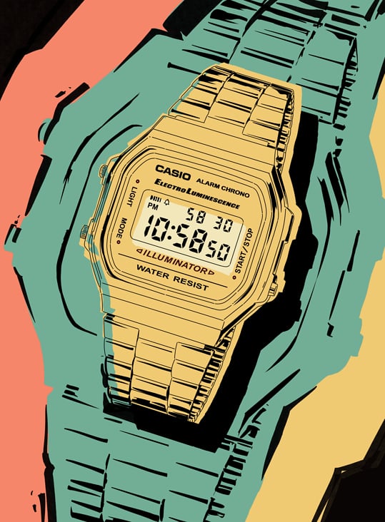 Produkt Illustration / Casio