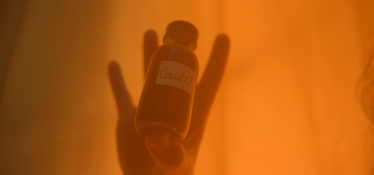 The COVID19 medicine in a small bottle