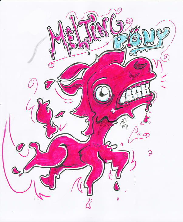 The melting Pony