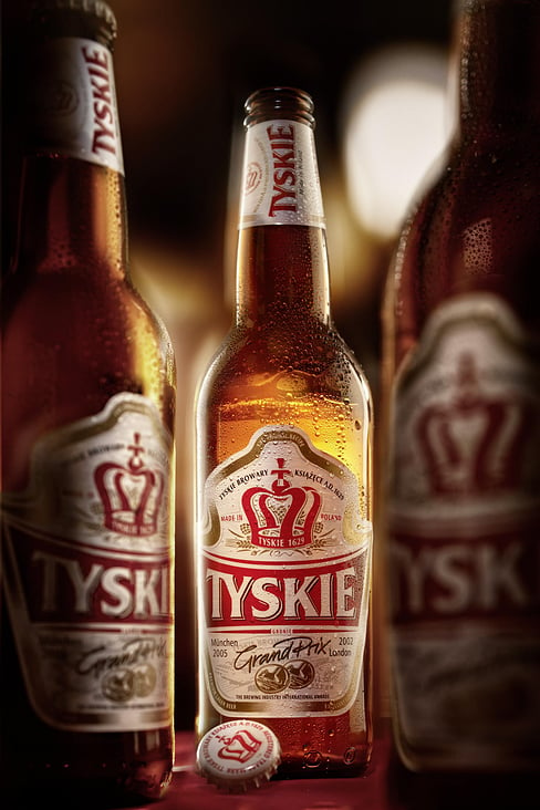 Tyskie Bierflaschen NIK Kopie