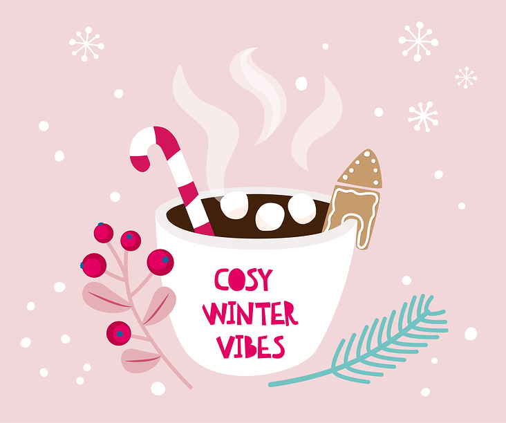 Winter Illustration // Cosy Winter Vibes