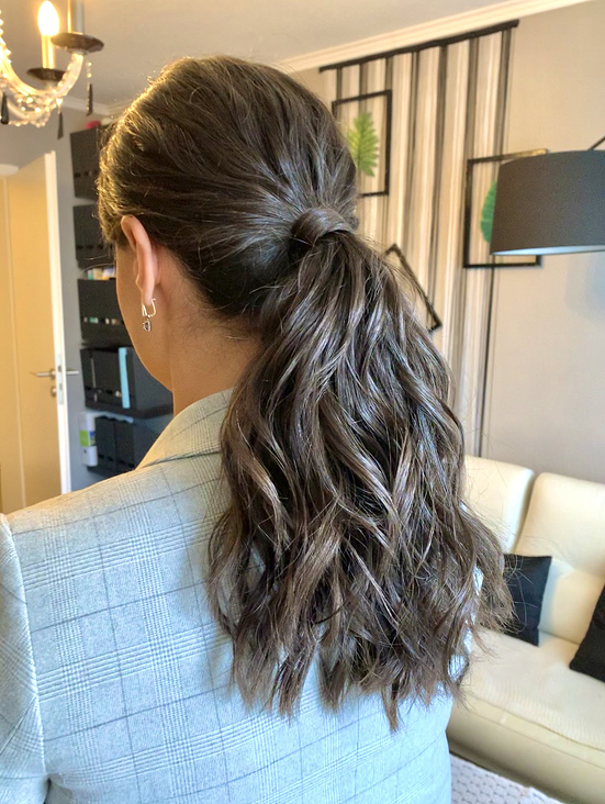 Textured Ponytail