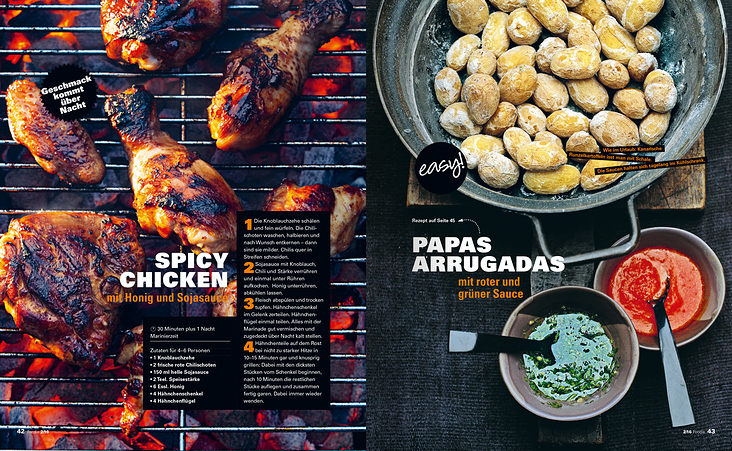 Editorial Design – Foodie Magazin