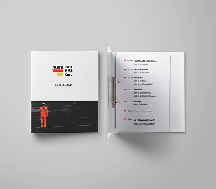 Design Teilnehmerhandbuch „mein EBL-Kurs“