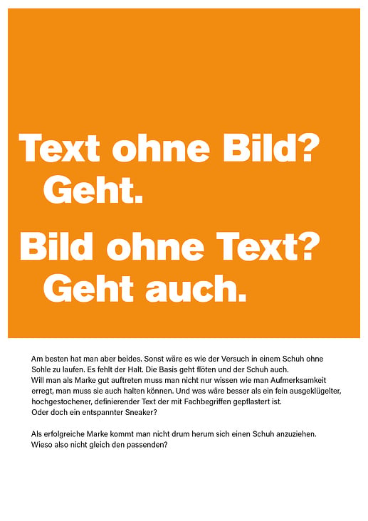 Bild ohne Text?