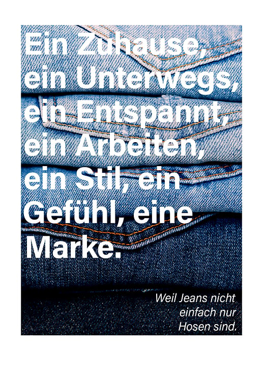 Weil Jeans nicht einfach nur Hosen sind