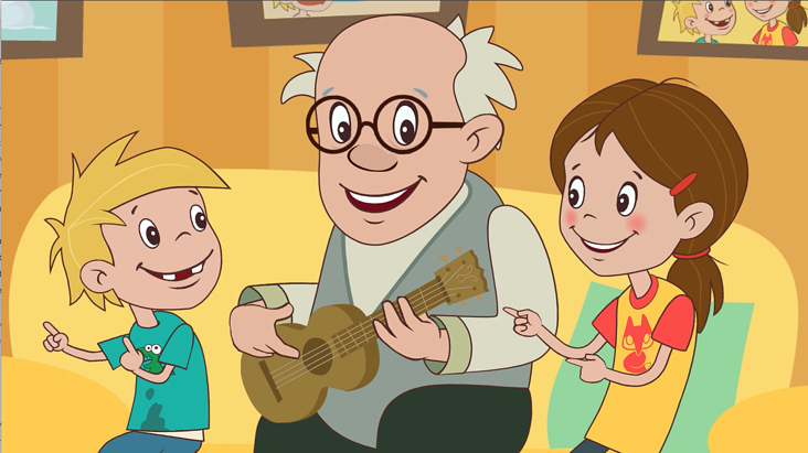 Fritzi Und Flo – Animation für Family Screen