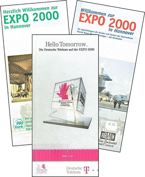Corporate Publikationen zur EXPO 2000
