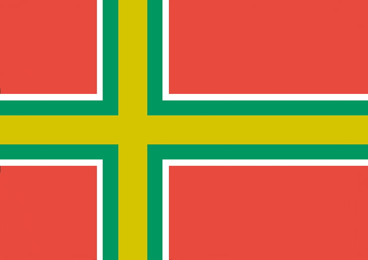 Flagge des fiktiven Landes