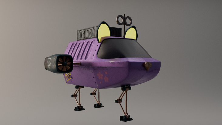 Cat Spaceship