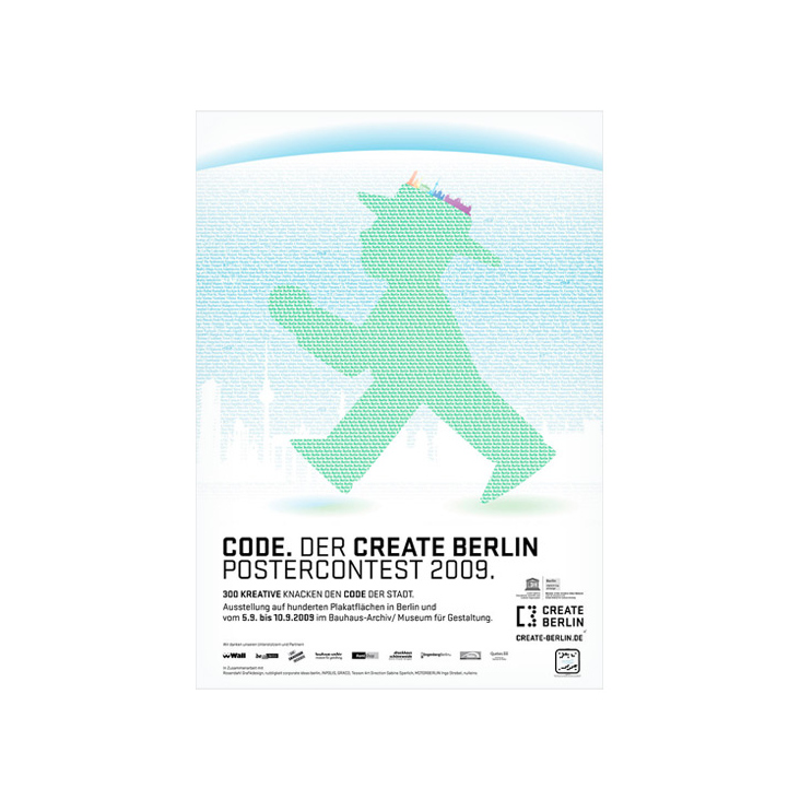 Plakat »Code. Der Create Berlin«