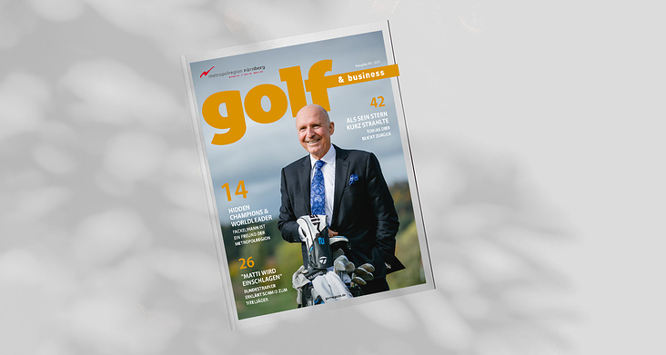 Cover Golf und Business Magazin 03/2021